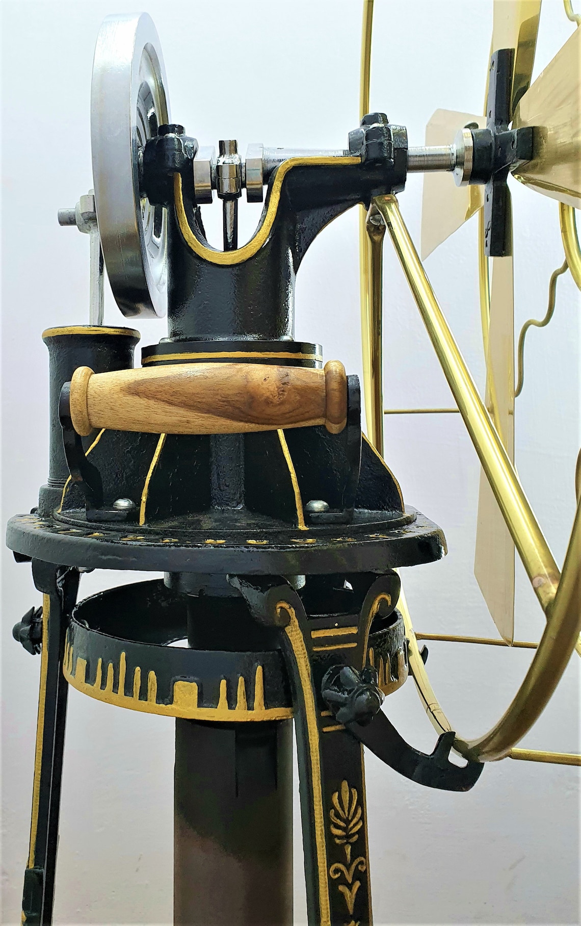 HIGHBIX Antique Stirling Engine Powered Air Fan AKA Kerosene Etsy