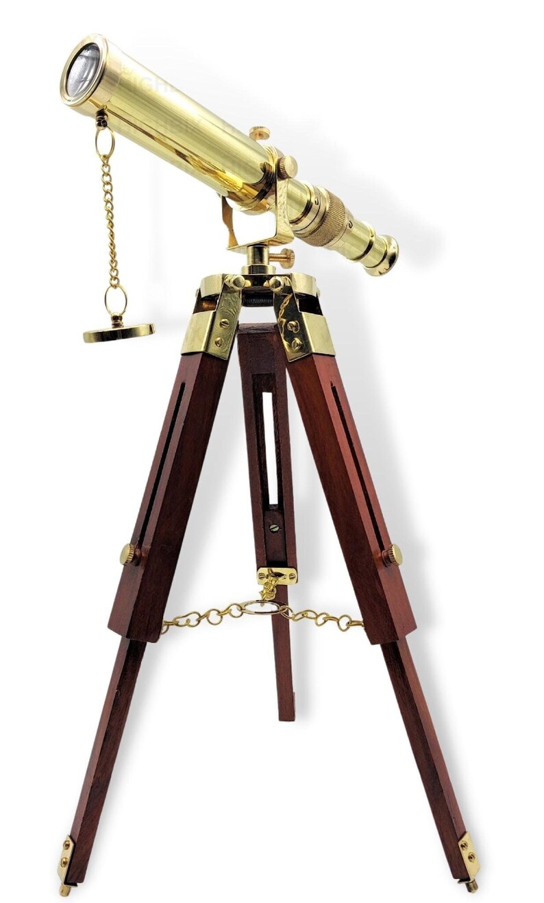 Brass telescope with tripod standantique desk top telescope for home decor gift
