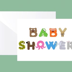 Gepersonaliseerde baby shower kaart | Nieuwe babykaart | Welkom bij de Wereldkaart | Nieuw geboren | Kaart voor babymeisje | Kaart voor babyjongen | Gefeliciteerd kaart