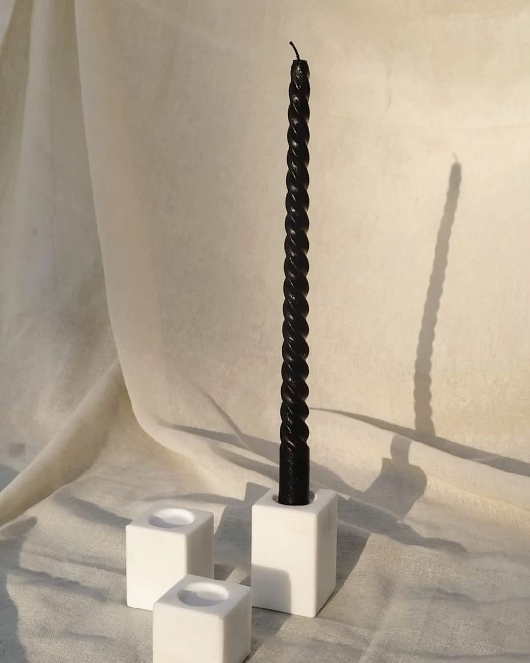 Marble Candle Holders Etsy