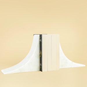 Alps Marble Bookend Modern Living Room Furniture image 1