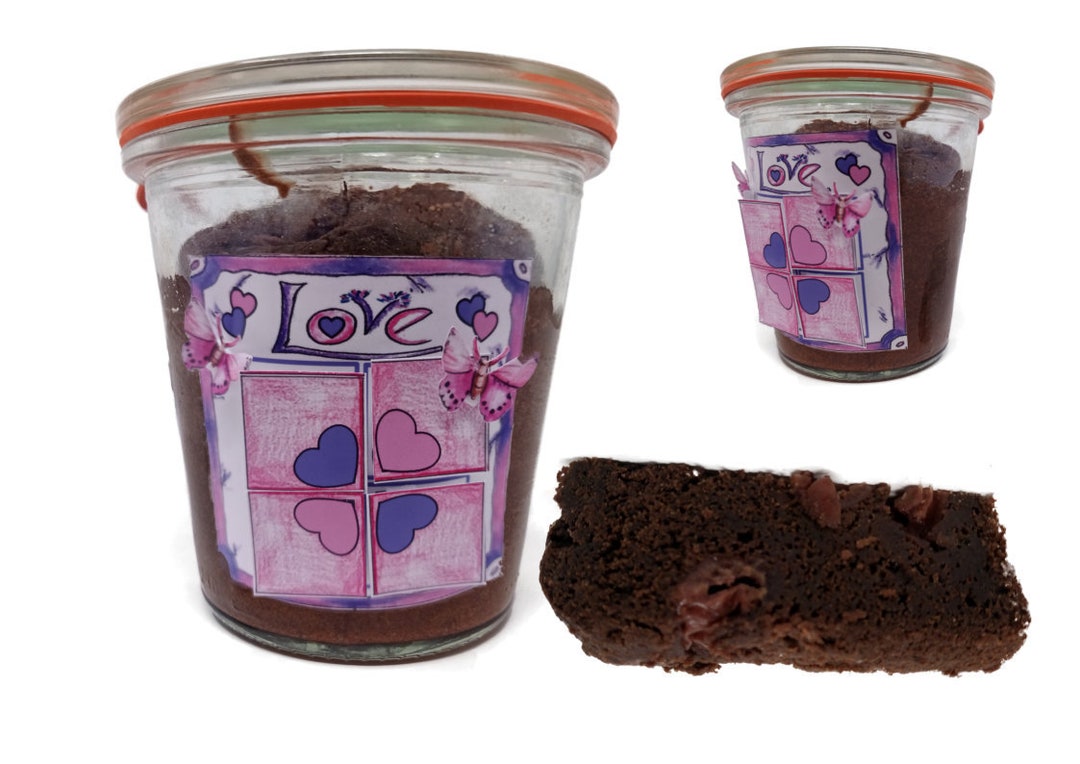 Schokoladen-kirschkuchen Mit Etikett himmel &amp; - Etsy