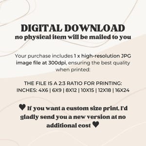 Just One More Chapter Print: Pink Book Lover Poster (Digital Download) image 7