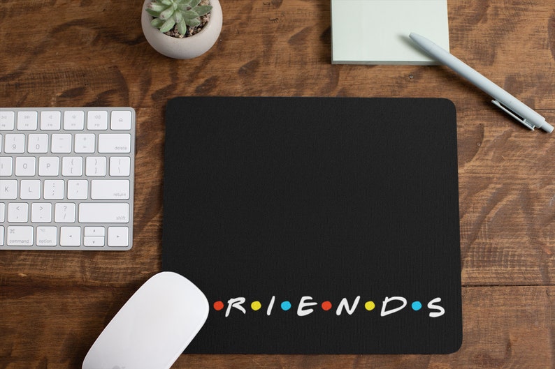 friends mouse pad Gaming desk pads Friends desk mat Customized mouse pad Personalized desk mat