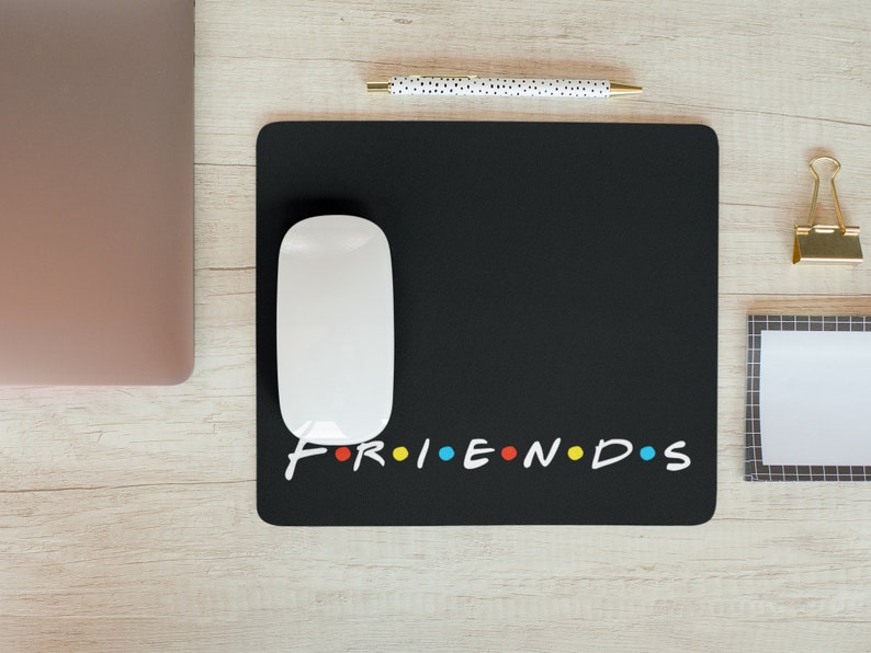 friends mouse pad Gaming desk pads Friends desk mat Customized mouse pad Personalized desk mat