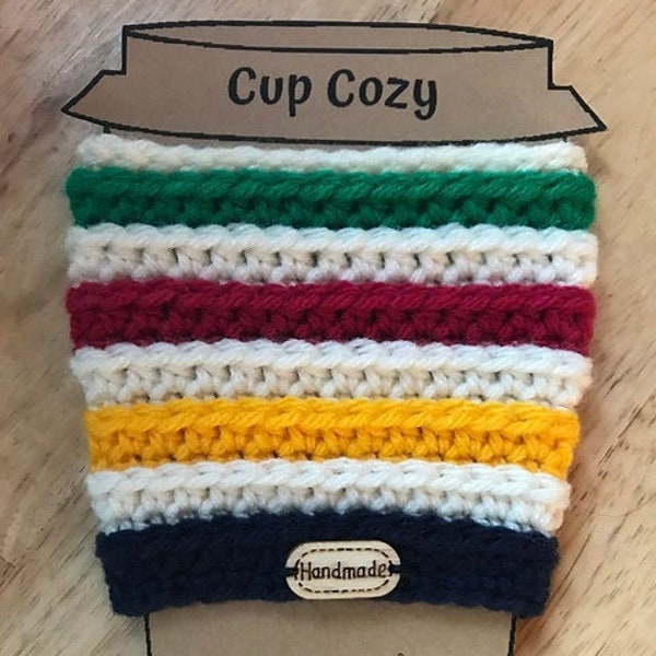 Crochet PATTERN - Eh! Canadian Cup Cozy