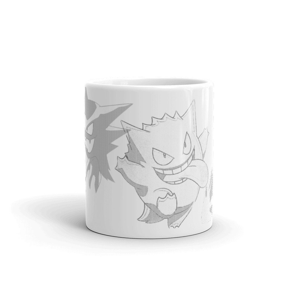 Shiny Pokemon Mega Gengar Ceramic Mug