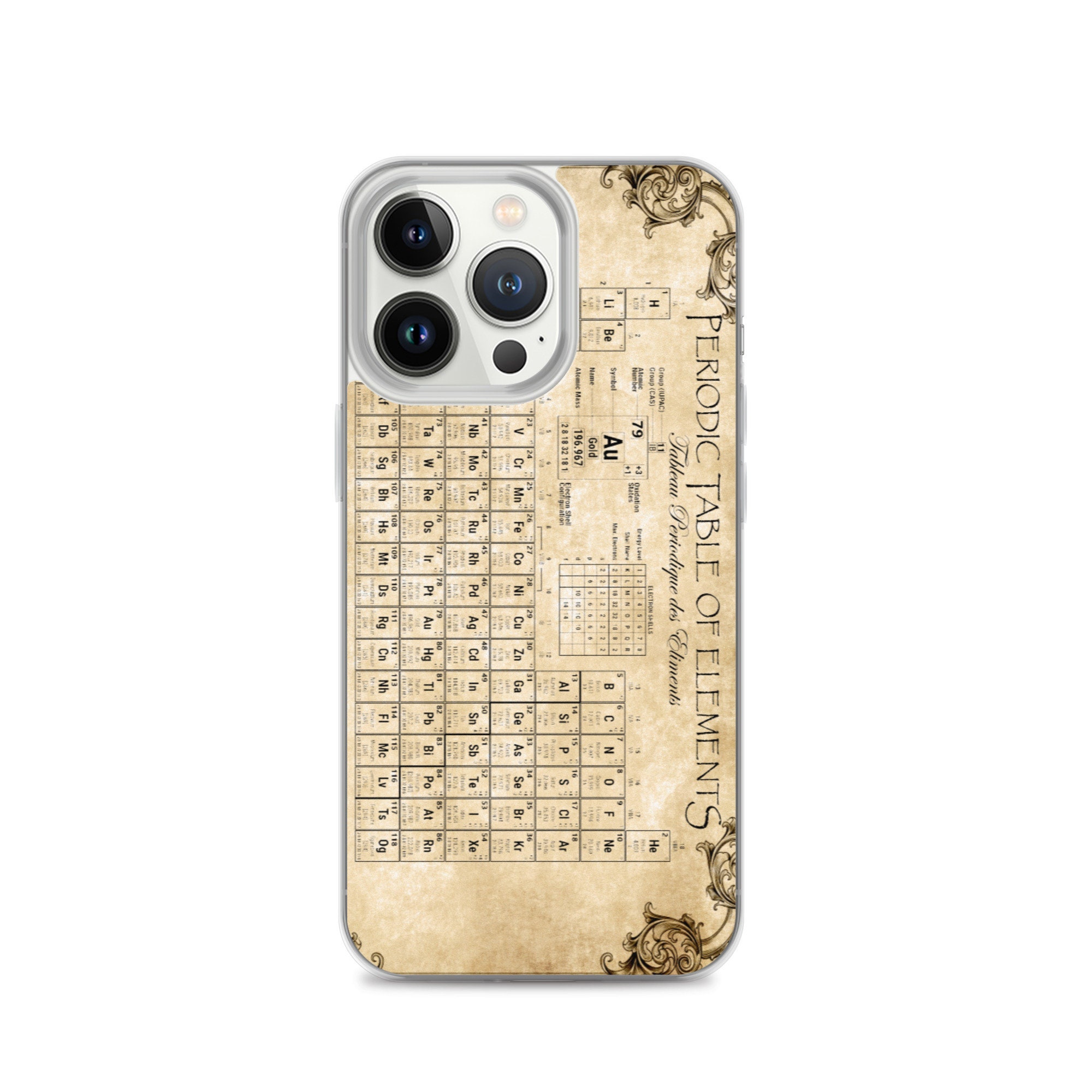 periodic table of elements iPhone Case by Bekim ART