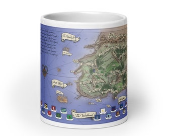 Full Color Wheel Of Time Map 20 oz Coffee Cup