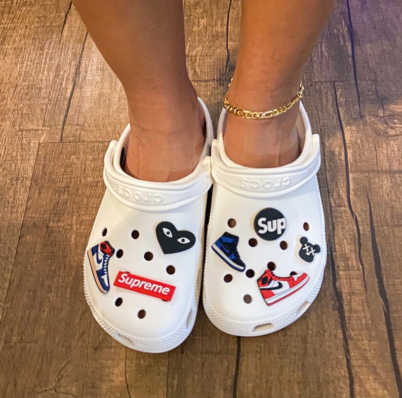 Sneaker Shoe Charms for Crocs Etsy UK