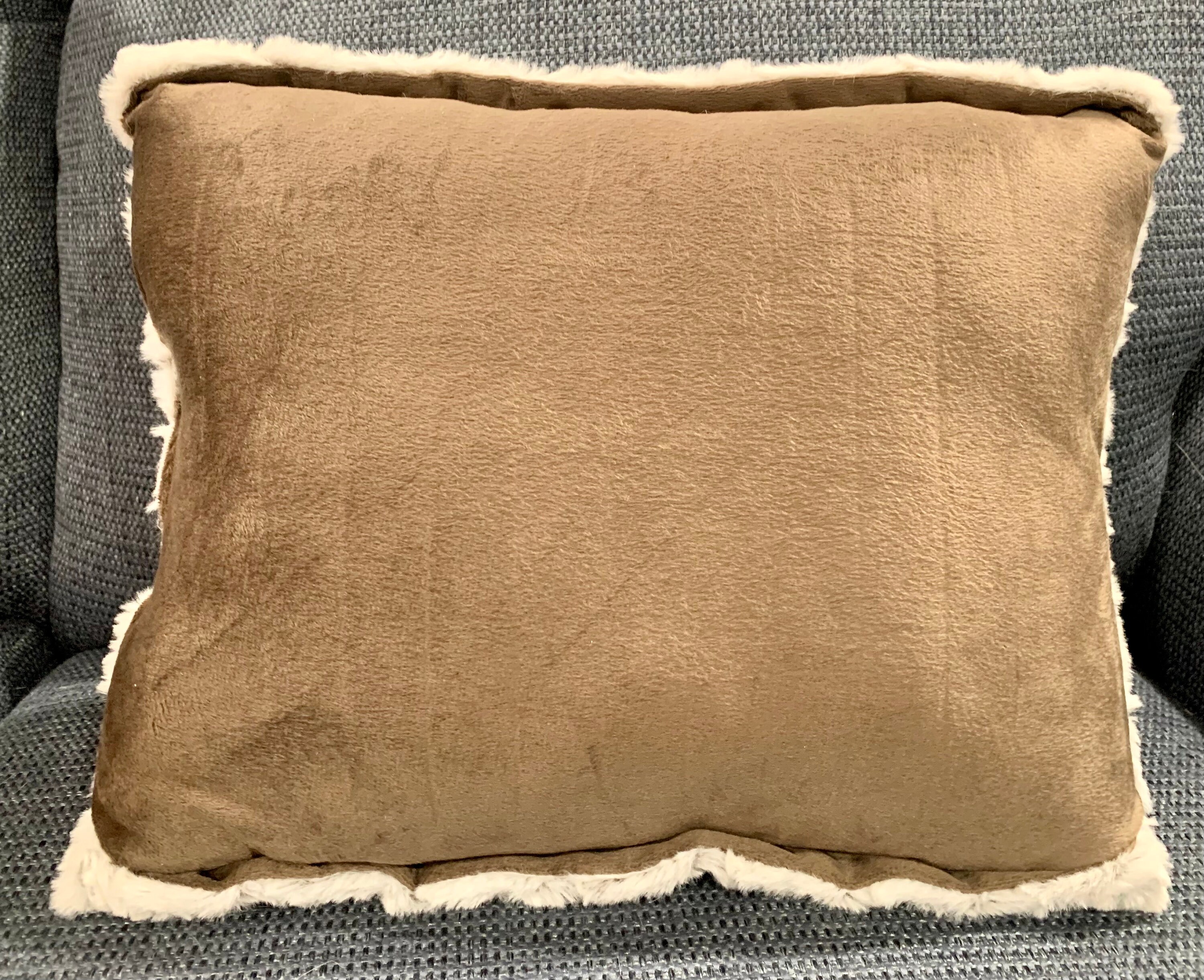 UGG Koolaburra Faux Fur Fabric Decorative Throw Pillow Etsy