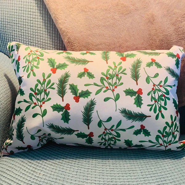 Red Christmas Pillows Etsy