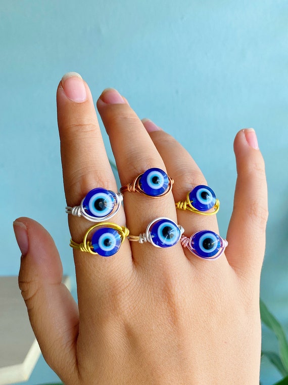 Evil eye protection ring deals