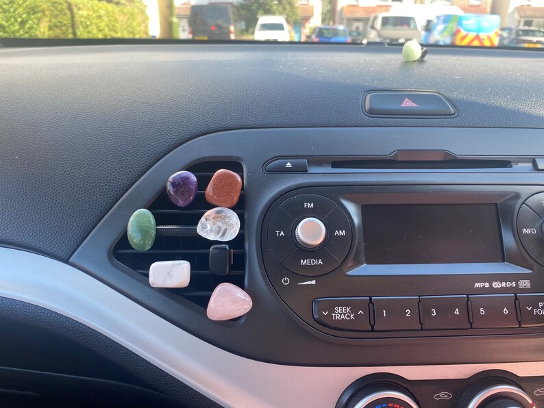 Crystal Car Air Vent Clips Car Accessories Etsy UK