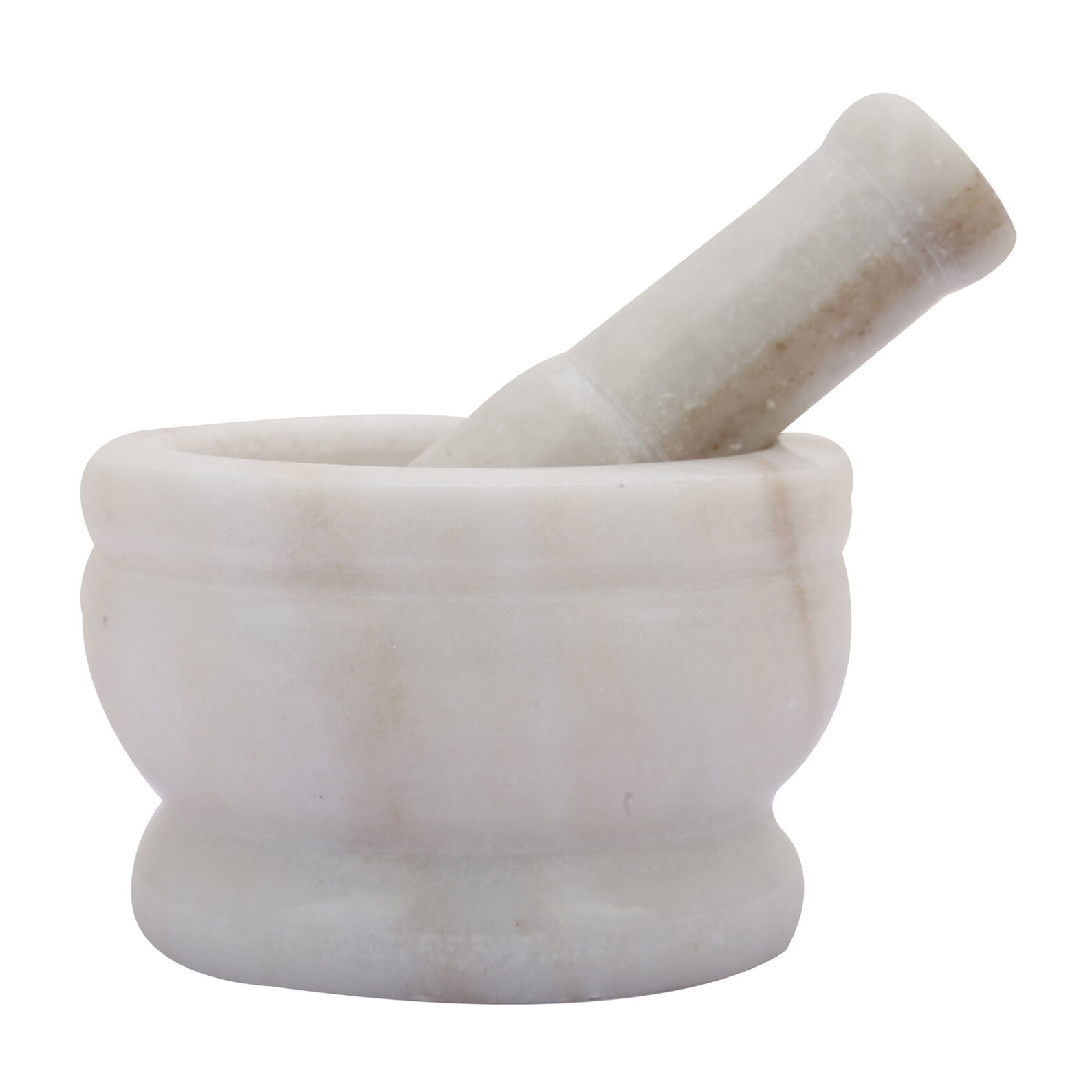White Marble Handcrafted Mortar and Pestle Set Natural Stone Etsy