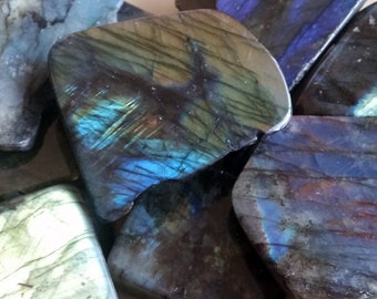 Paquet de colliers labradorite