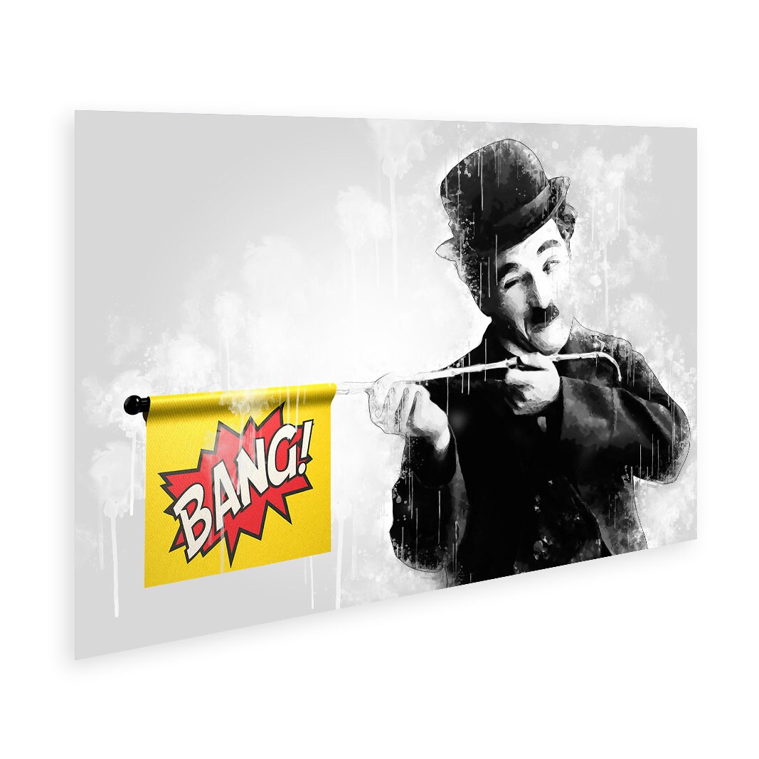 Charlie Chaplin Poster Entitled 