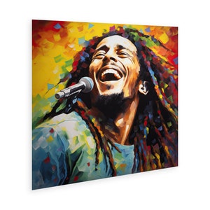 Bob Marley Impressionist Style 2