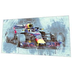 Red Bull Formula 1 poster