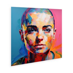 Sinéad O&#39;Connor Impressionistische stijl 1
