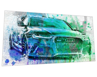 Audi Quattro RS6 Poster.
