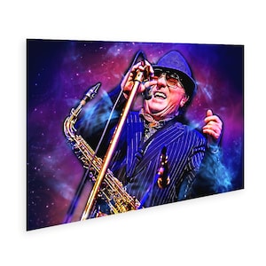 Van Morrison poster entitled &quot;Van The Man&quot;