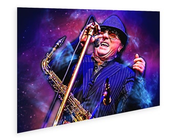 Van Morrison poster entitled "Van The Man"