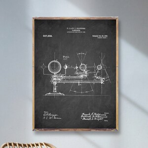 PLANETARIUM patent poster, Astronomy Patent print, Space patent, Vintage Planetarium 1909 patent, Astronomy room decor, Space decor [440]