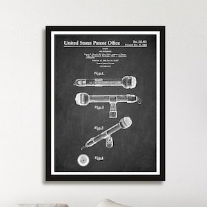 MICROPHONE patent print, Vintage Microphone patent, Karaoke gift, Retro Music fan wall decor, Audio MUSIC poster, Karaoke wall decor [472]