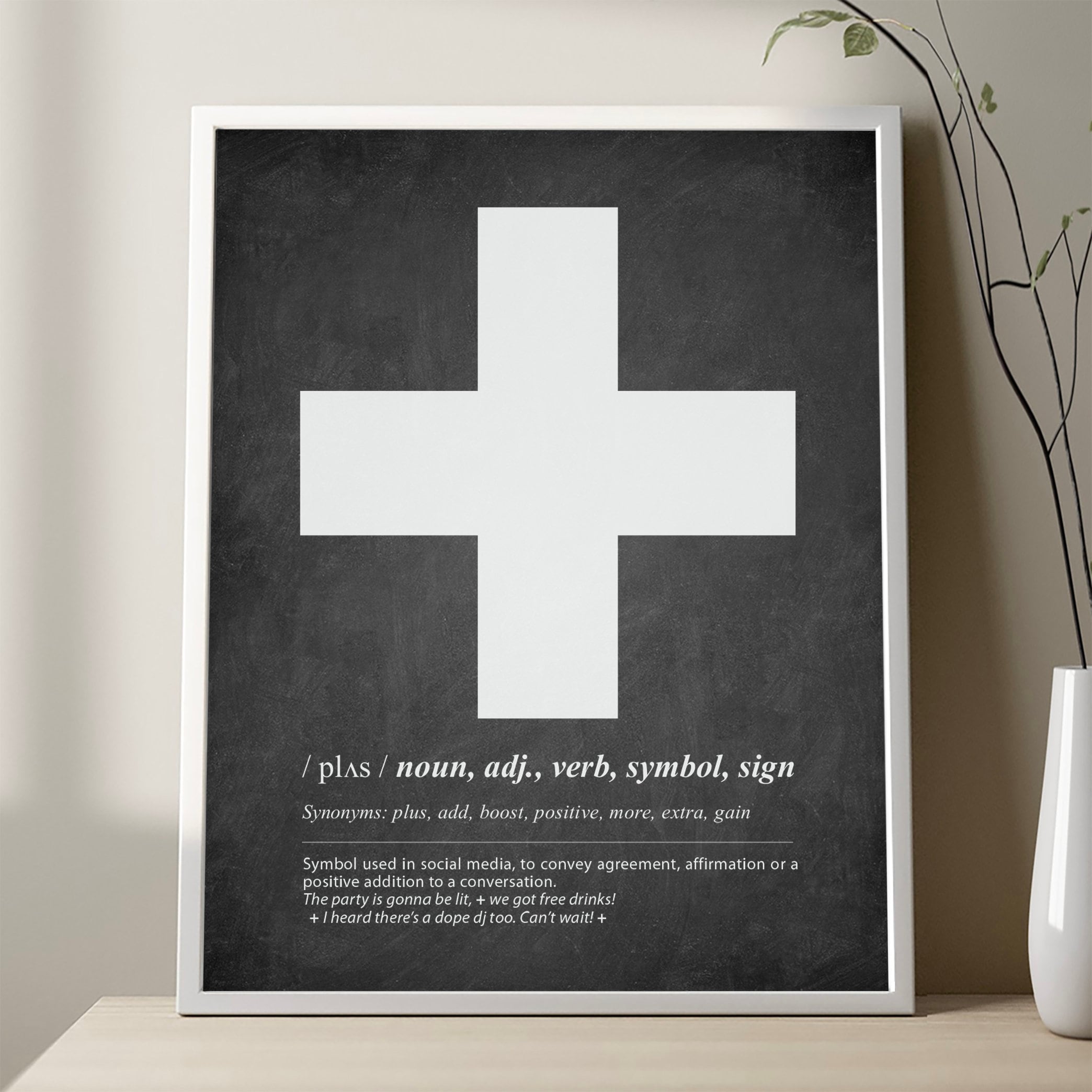 PLUS SIGN DEFINITION MEANING visual data 3