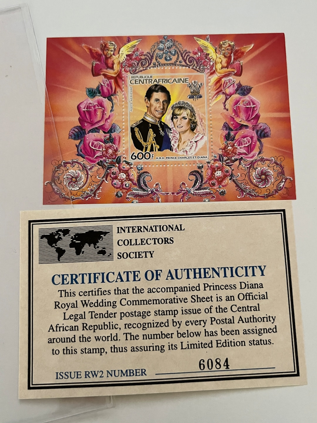 Limited Edition Princess Diana Princess of Wales Royal Wedding