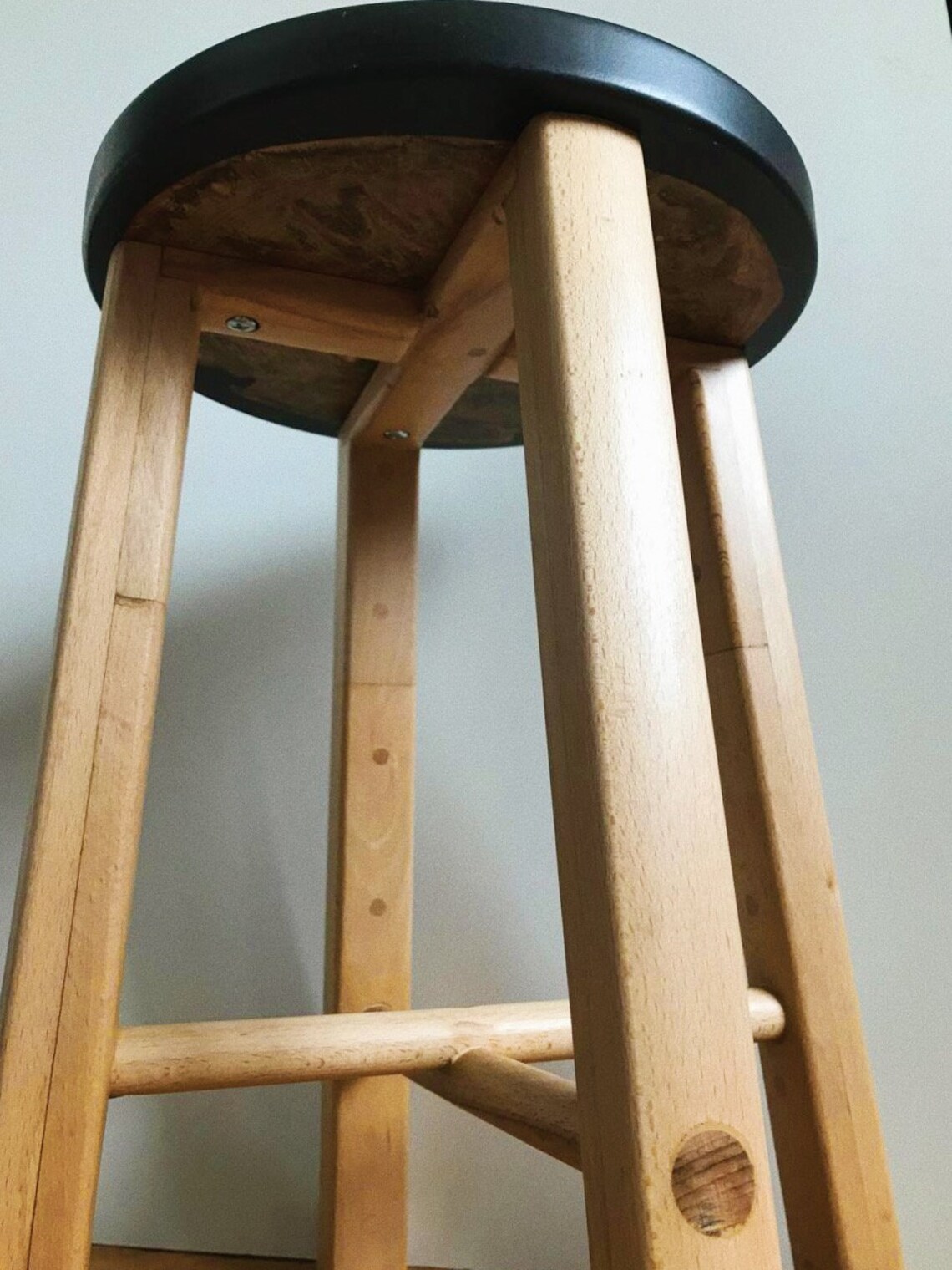 Epoxy Resin Wood Stool Epoxy Furniture Live Edge Rustic Etsy