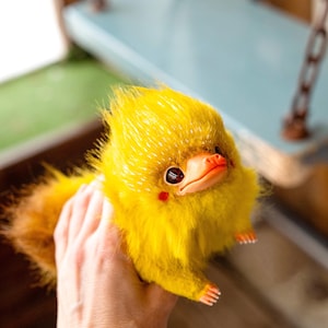 baby Platypus chu Art doll, Magical Gift , fantastic animals, unique birthday Gift
