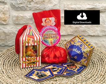 Scatole di dolci magiche DIGITALI, tra cui Bertie Botts qualsiasi sapore di fagioli, cioccolato