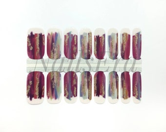 Art Gallery Nail Wraps / Nail  Strips / Nail Stickers