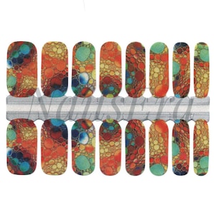 Atmospheric Nail Wraps: Easy Application Nail Stickers