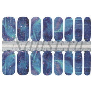 Luna Nail Wraps Nail Stickers Nail Polish Strips Nail Decals Nail Art Gift for Women