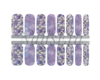 Floral Dream Nail Wraps / Nail  Strips / Nail Stickers