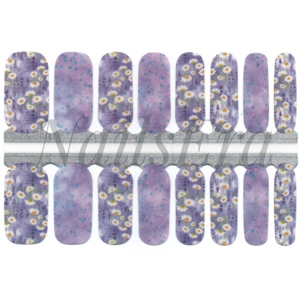 Floral Dream Nail Wraps / Nail  Strips / Nail Stickers