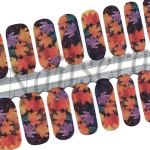 Rainy Day Nail Wraps: Easy Application Nail Polish Strips