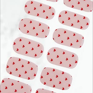 Heartless Semi-cured Gel Nail Wraps / Nail  Strips / Nail Stickers