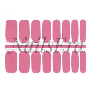 Dusty Rose nagelfolie: eenvoudig aan te brengen nagellakstickers