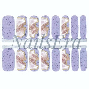 Quartz Nail Wraps / Nail  Strips / Nail Stickers