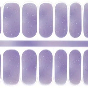 Pixie Dust Halbgehärtete Gel Nail Wraps / Nagelstreifen / Nagelsticker