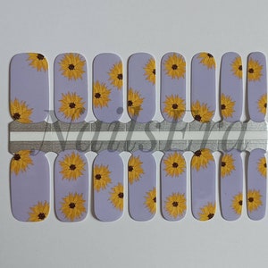 Sunny Nail Wraps / Nail  Strips / Nail Stickers