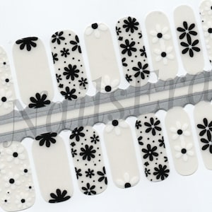 Simply Flower Nail Wraps, Nail Strips,  Nail Stickers