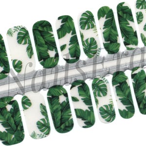 Palm (clear) Nail Wraps, Nail Strips,  Nail Stickers