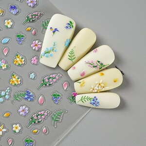 Nail Art Stickers Decals Summer Sea life shell Self Adhesive DIY Nails