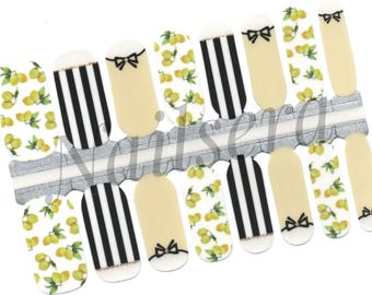 Lemonade Nail Wraps: Easy Application, Long-Lasting Salon Quality