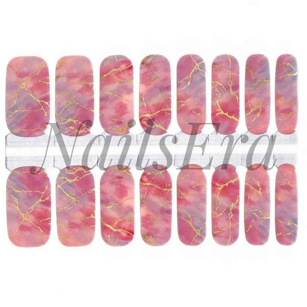 Marble effect Nail Wraps Nail Stickers Nail Polish Strips Nail Decals Nail art Gift for Mom Gift for Women